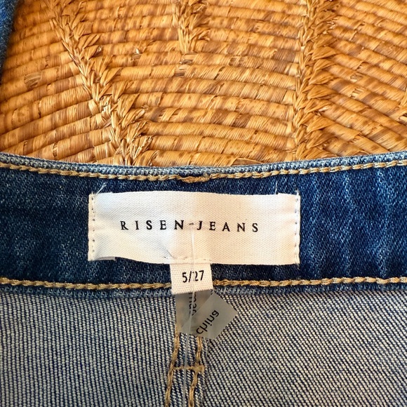 New Risen Distressed Mom Denim Jeans - Picture 11 of 13